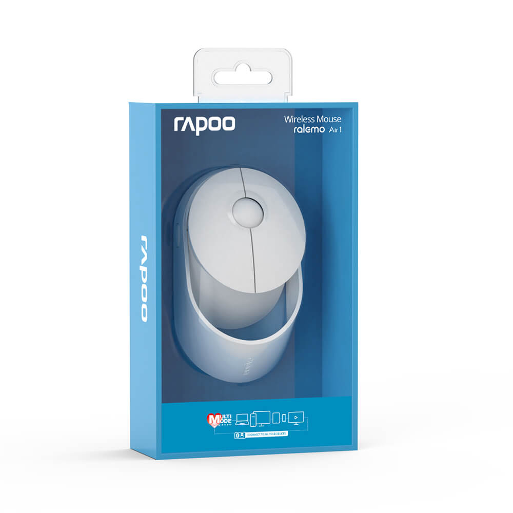 Mus Ralemo Air 1 Multi-Mode Wireless Hvid