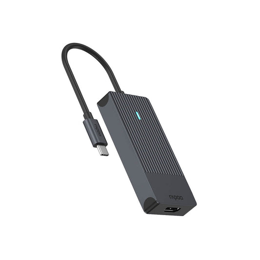 RAPOO Multiport USB-C UCM-2001 4-i-1 USB-C-Adapter