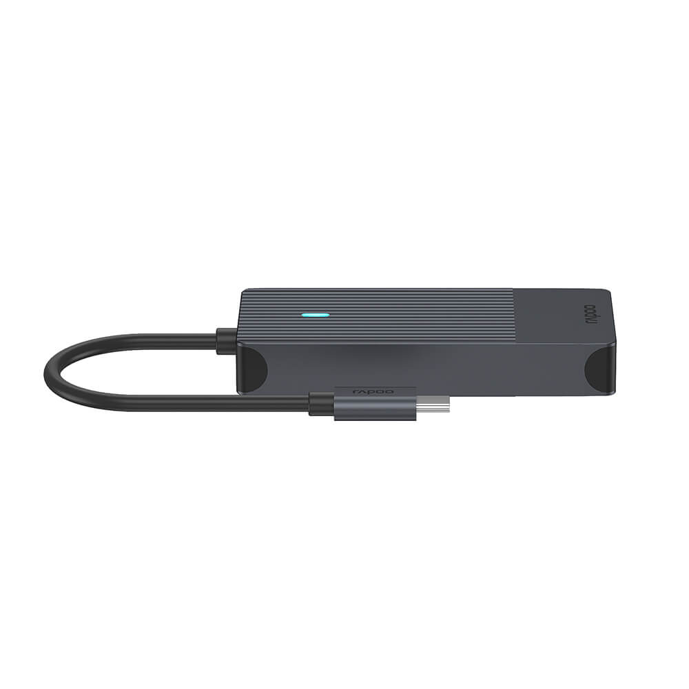 RAPOO Multiport USB-C UCM-2001 4-i-1 USB-C-Adapter