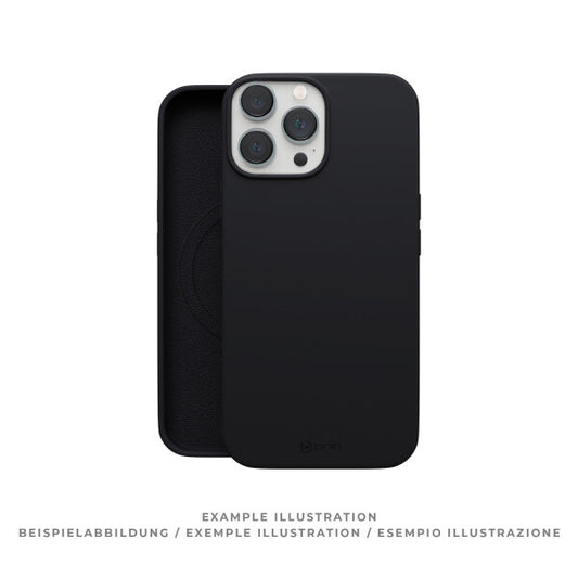 prio Liquid Silicone Case MAG for iPhone 15 (6.1in) black