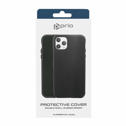 Prio beskyttelsescover til iPhone 13 (6.1″) sort