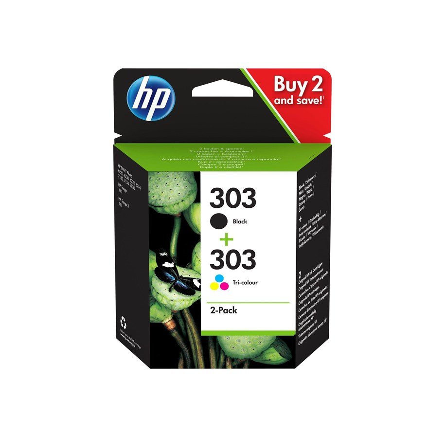 HP 303 (Farve & Sort)