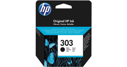 HP 303 Black Original blækpatron Standard udbytte Sort