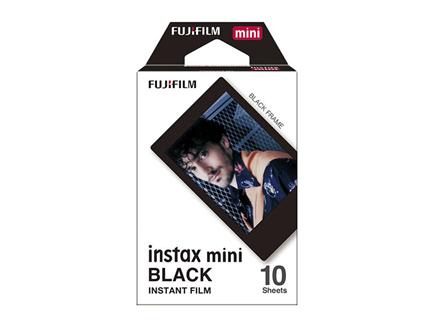 INSTAX Mini film. 10 stykker. Sort