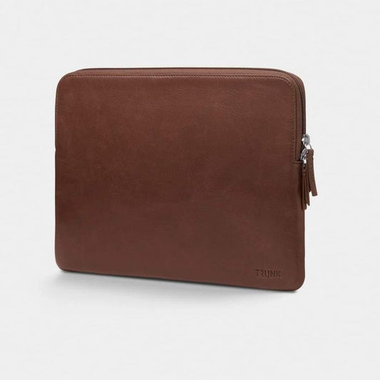 Trunk - Leather Sleeve - Brun - Macbook Pro 13"