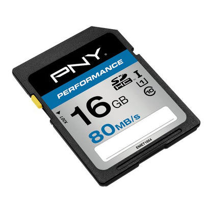 PNY SDHC 16GB Performance hukommelseskort UHS-I Klasse 10