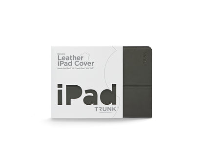 Trunk iPad cover 10,2" Leather Green