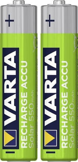 VARTA Solar batteri Batteri 2 x AAA NiMH 550 mAh