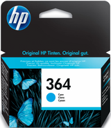 HP 364 blækpatron - Original Standard - Cyan (Blå)