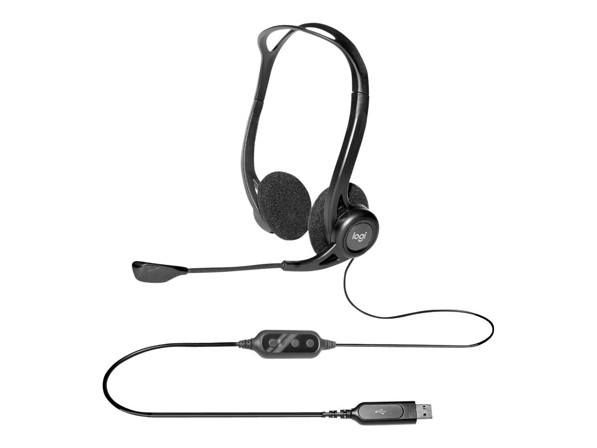 Logitech PC Headset 960 USB Kabling Headset