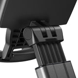 Joyroom JR-ZS371 foldbart stativ til tablet-telefon med højdejustering - sort
