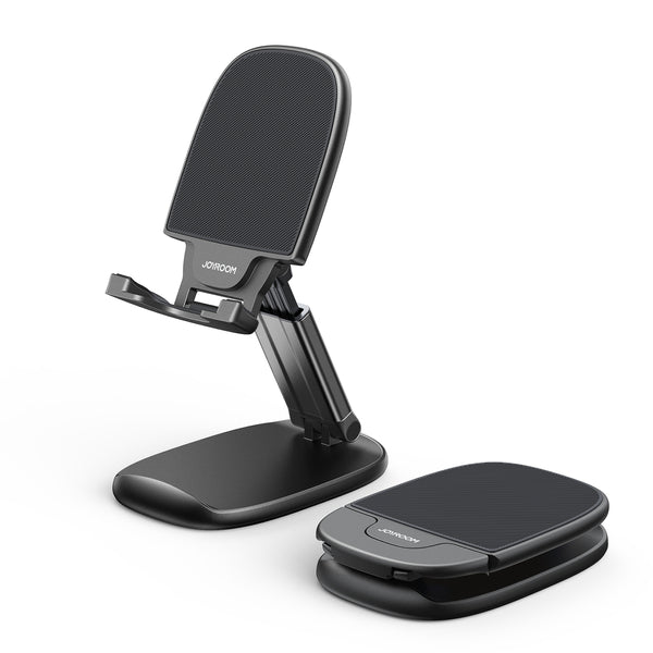 Joyroom JR-ZS371 foldbart stativ til tablet-telefon med højdejustering - sort