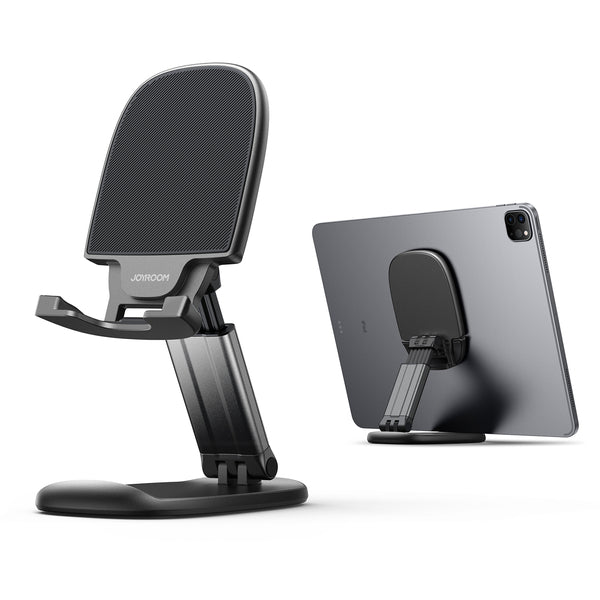 Joyroom JR-ZS371 foldbart stativ til tablet-telefon med højdejustering - sort