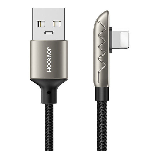 Joyroom USB-kabel - Lightning Opladning / Dataoverførsel 2,4A 1,2m Sølv