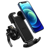 Ugreen universal telefonholder til cykel motorcykelstyr sort (LP494 sort)