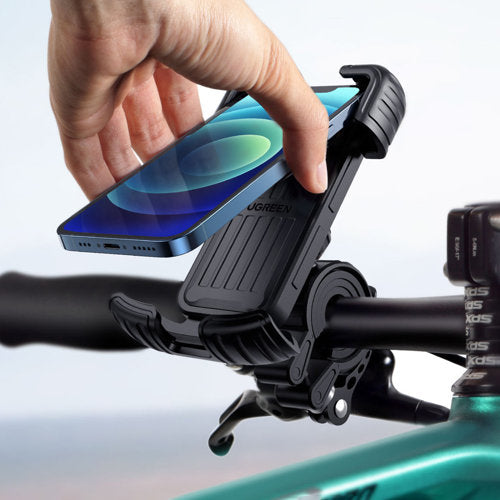 Ugreen universal telefonholder til cykel motorcykelstyr sort (LP494 sort)