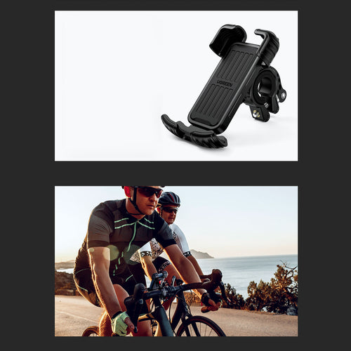 Ugreen universal telefonholder til cykel motorcykelstyr sort (LP494 sort)