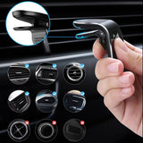 Wozinsky magnetic phone holder on the ventilation grille black (WCH-02)
