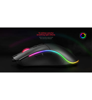 Havit RGB Gaming Mouse mus Højre hånd USB Type-A Optisk 7200 dpi