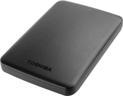 Toshiba Canvio Basics 1TB ekstern harddisk 1000 GB Sort