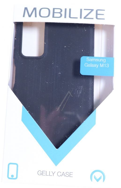 MOBILIZE RUBBER GELLY COVER TIL SAMSUNG GALAXY M13, MAT SORT