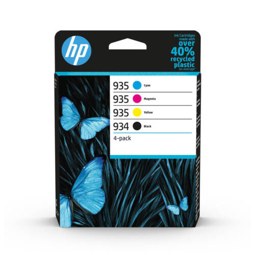 HP 934 - 935 - blækpatron - Original Standard - Multipack - Cyan, Magenta, Gul, Sort