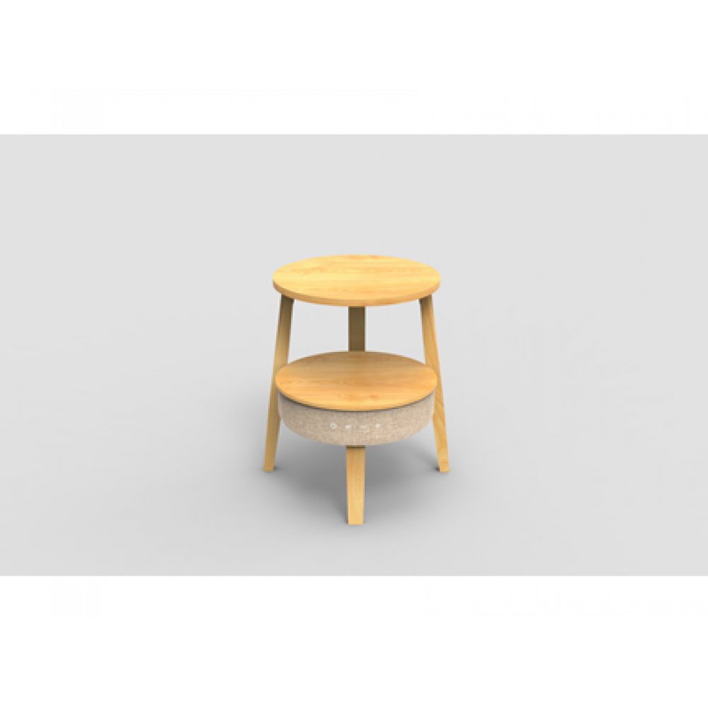 Sinox SXBT2500 Bluetooth højtaler og bord i aske træ