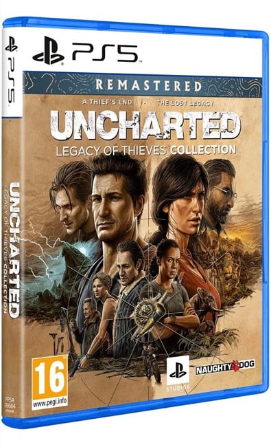 Uncharted: Legacy of Thieves Collection- PlayStation 5- Standard- Engelsk